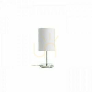 Lampa Stołowa Nyc/Ron 15/20 Monaco Naftowa/Srebrene Pvc/Chrom 230 V Led E27 7 W small 1
