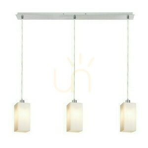Lampa Wisząca Liz Iii 80 Szkło Opalowe/Chrom 230 V Led E27 3x11 W small 1