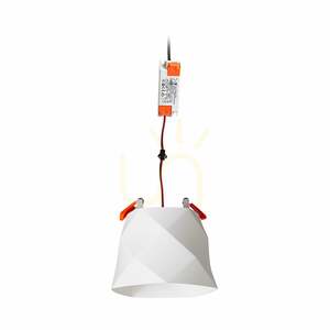 Oprawa wpuszczana LED Rendl MARENGA RC1 98 R14015, biała Eco PLA, 6 W, 3000 K small 6