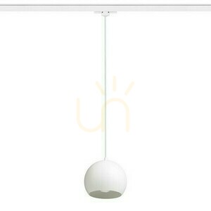 Lampa Wisząca Agneta Do 3 Faz. Szyny Biała 230 V E27 40 W small 0