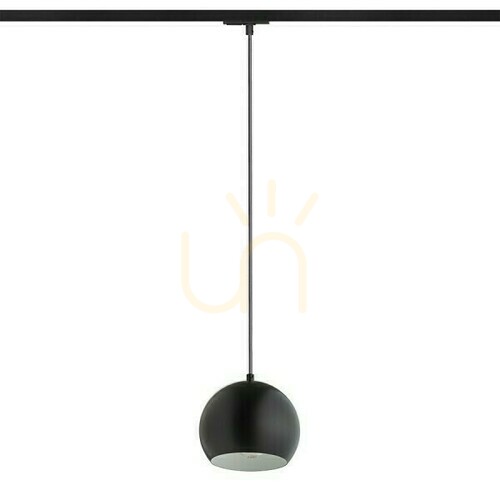 Sprawdź Lampa Wisząca Agneta Do 1 Faz. Szyny Czarna 230 V E27 40 W