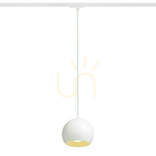 Sprawdź Lampa Wisząca Agneta Do 1 Faz. Szyny Biała 230 V E27 40 W