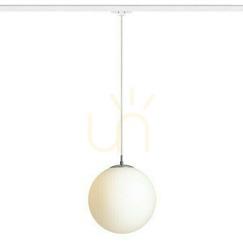Sprawdź Lampa Wisząca Luna 30 Do 3 Faz. Szyny Szkło Opalowe/Chrom 230 V E27 15 W