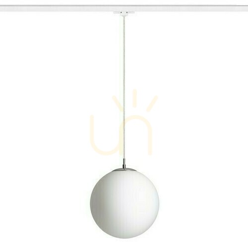 Sprawdź Lampa Wisząca Luna 30 Do 3 Faz. Szyny Szkło Opalowe/Chrom 230 V E27 15 W