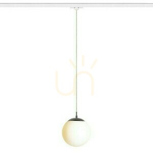 Lampa Wisząca Luna 20 Do 3 Faz. Szyny Szkło Opalowe/Chrom 230 V Led E27 15 W small 1
