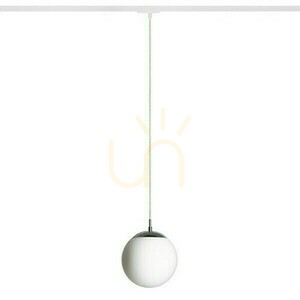 Lampa wisząca do szyny 1-fazowej Rendl LUNA 20 opalowe szkło chrom E27 11 W R13964 small 1