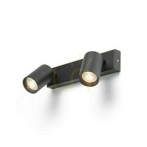 Lampa Natynkowa Dude Ii Czarna 230 V Led Gu10 2x9 W small 5
