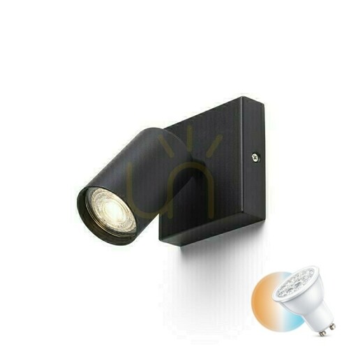 Sprawdź Lampa Natynkowa Dude Sq Czarna 230 V Led Gu10 9 W