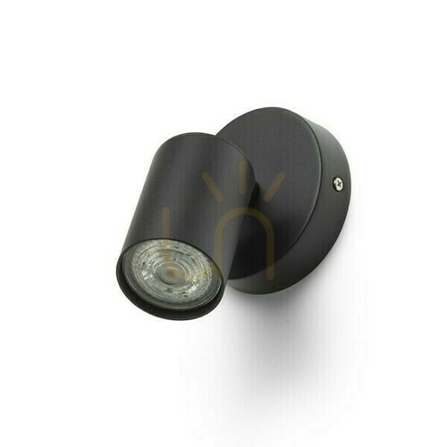 Sprawdź Lampa Natynkowa Dude R Czarna 230 V Led Gu10 9 W