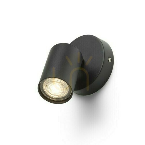 Sprawdź Lampa Natynkowa Dude R Czarna 230 V Led Gu10 9 W
