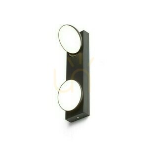 Lampa Natynkowa Eliseo Ii Czarna 230 V Led 2x5 W 3000 K small 0