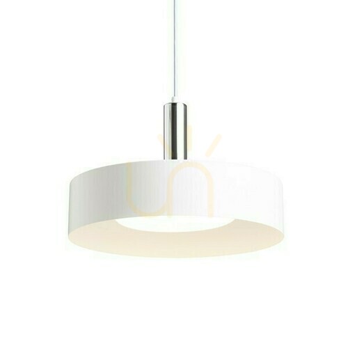 Sprawdź Lampa Wisząca Giulia 40 Biała Chrom 230 V E27 W