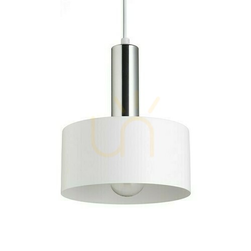 Sprawdź Lampa Wisząca Giulia 20 Biała Chrom 230 V E27 40 W