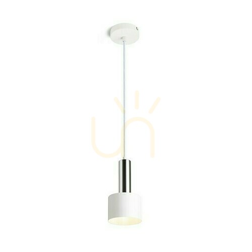 Sprawdź Lampa Wisząca Giulia 12 Biała Chrom 230 V E27 40 W