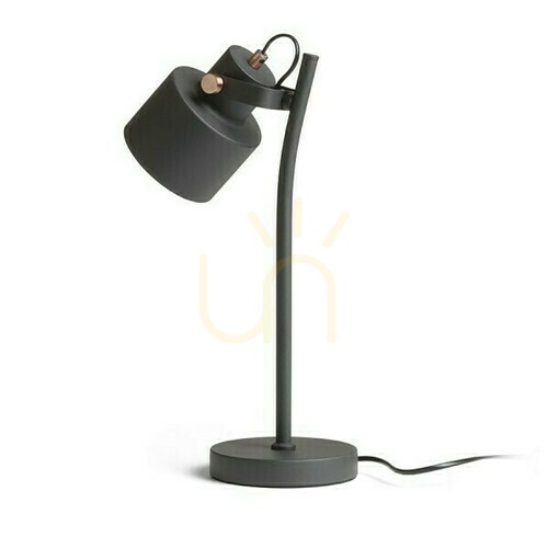 Sprawdź Lampa Stołowa Celeia Czarna Matowa Miedź Szczotkowana 230 V E27 40 W