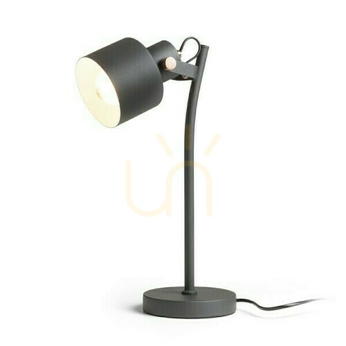 Sprawdź Lampa Stołowa Celeia Czarna Matowa Miedź Szczotkowana 230 V E27 40 W