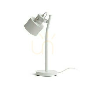 Lampa stołowa Rendl Celeia biała matowa / nikiel matowy E27 11 W R13903 small 1