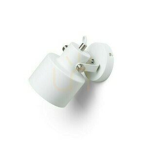 Lampa Natynkowa Celeia Biała Matowa Nikiel Mat 230 V E27 40 W small 1