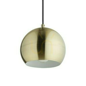 Lampa Wisząca Agneta Mosiądz Szczotkowana 230 V E27 40 W small 2