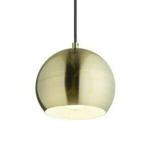 Lampa Wisząca Agneta Mosiądz Szczotkowana 230 V E27 40 W small 3