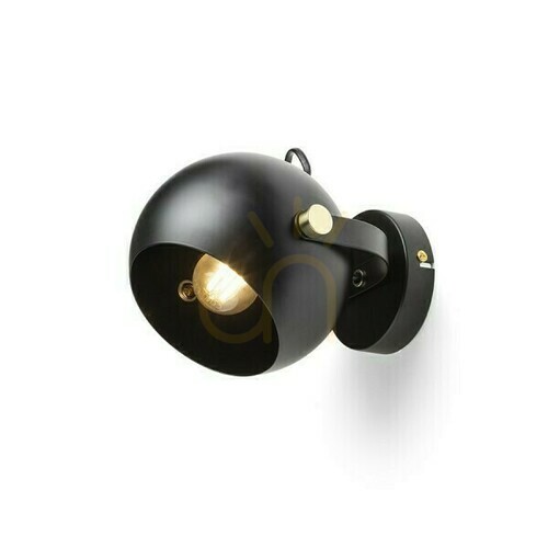 Sprawdź Lampa Natynkowa Agneta Czarna 230 V E27 40 W