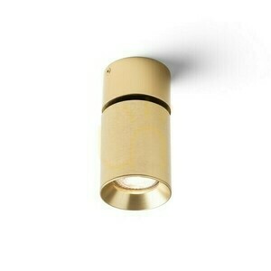 Lampa Natynkowa Dario Sufitowa Mosiądz Szczotkowana 230 V Gu10 9 W small 3