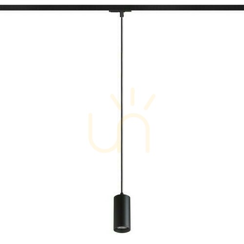 Sprawdź Lampa Wisząca Belenos Do 1 Faz. Szyny Czarna 230 V Led Gu10 9 W