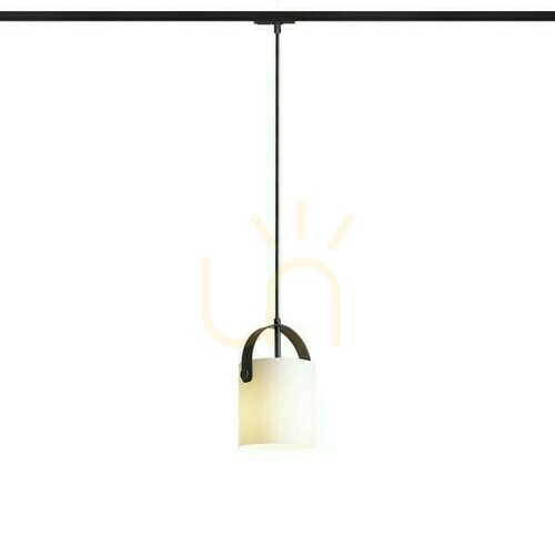 Sprawdź Lampa Wisząca Julietta 16 Do 1 Faz. Szyny Szkło Opalowe/Czarna 230 V E27 20 W