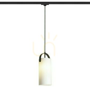 Lampa Wisząca Julietta 31 Do 3 Faz. Szyny Szkło Opalowe/Czarna 230 V E27 20 W small 0