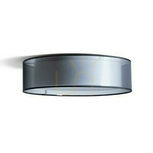 Plafon Otis 60 Sufitowa Przezroczysta Czarna/Biała 230 V E27 4x28 W small 1