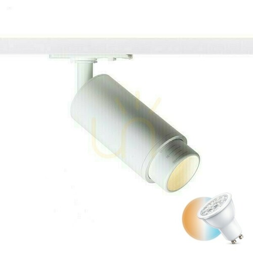 Sprawdź Reflektor Optimus Do 1 Faz. Szyny Biała 230 V Led Gu10 9 W 10 50°