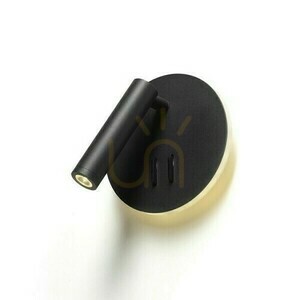 Kinkiet Thalia ścienna Czarna Akryl Satynowy 230 V Led 6+3 W 3000 K small 0