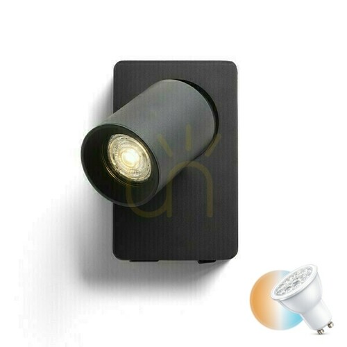 Sprawdź Kinkiet Rendl VOLTERA USB czarny GU10 9 W