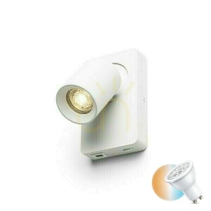 Kinkiet Voltera Usb ścienna Biała 230 V Gu10 50 W small 0
