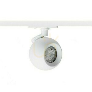 Reflektor szynowy 1-fazowy Rendl SIENA biały GU10 9 W R13759 small 3