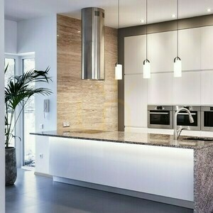 Lampa Wisząca Julietta 31 Szkło Opalowe/Czarna 230 V E27 20 W small 2