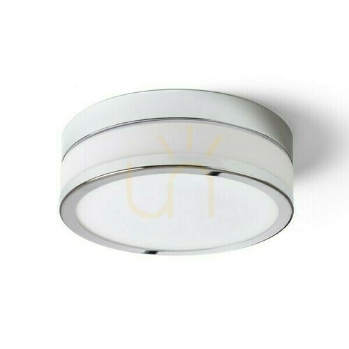 Sprawdź Lampa Do łazienki Cira Led 23 Sufitowa Szkło Opalowe/Chrom 230 V 12 W Ip44 3000 K