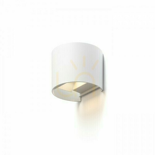 Sprawdź Kinkiet Zewnętrzny Tito R Dimm ścienna Biała 230 V Led 2x3 W Ip65 3000 K