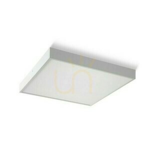 Plafon Structural Led 55x55 Natynkowa Biała 230 V 48 W 3000 K small 1