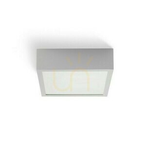 Plafon natynkowy Rendl STRUCTURAL LED 20x20 szczotkowane aluminium LED 12 W 3000 K R13708 small 3