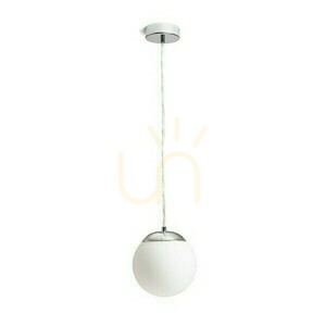 Lampa Wisząca Bolly 17 Szkło Opalowe/Chrom 230 V Led E27 15 W Ip44 small 4