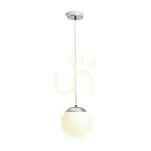 Lampa Wisząca Bolly 17 Szkło Opalowe/Chrom 230 V Led E27 15 W Ip44 small 0