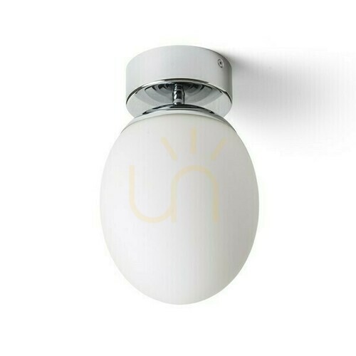 Sprawdź Lampa Do łazienki Meringue 16 Sufitowa Szkło Opalowe/Chrom 230 V E27 15 W Ip44