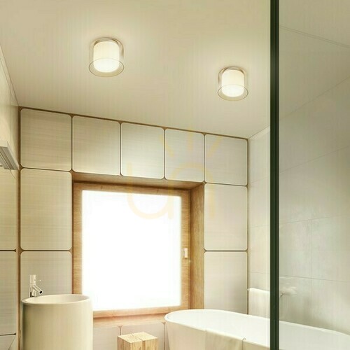 Sprawdź Lampa Do łazienki Venice 23 Sufitowa Szkło Przezroczyste/Szkło Opalowe/Chrom 230 V E27 20 W Ip44