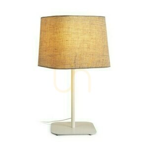 Lampa Stołowa Perth Beżowa/Biała 230 V E27 15 W small 1