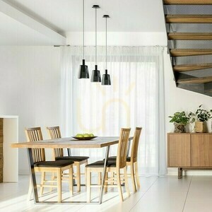 Lampa Wisząca Bellini M Led Czarna Szkło Przydymione 230 V 5 W 30° 3000 K small 1