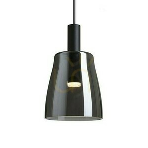 Lampa Wisząca Bellini M Led Czarna Szkło Przydymione 230 V 5 W 30° 3000 K small 4
