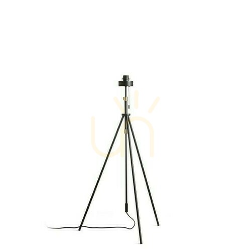 Sprawdź Akcesorium Do Abażurów Luton Stojak Podłogowy Czarna/Mosiądz 230 V E27 40 W