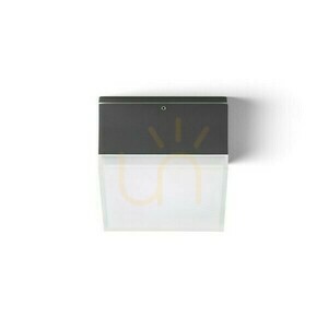 Plafony Zewnętrzny Orin Sq Sufitowa Antracyt Akryl Satynowy 230 V Led 10 W Ip54 3000 K small 2
