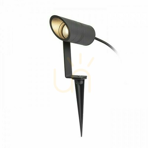 Sprawdź Reflektor Zewnętrzny Lorca Na Klinie Antracyt 230 V Led 5 W Ip65 3000 K